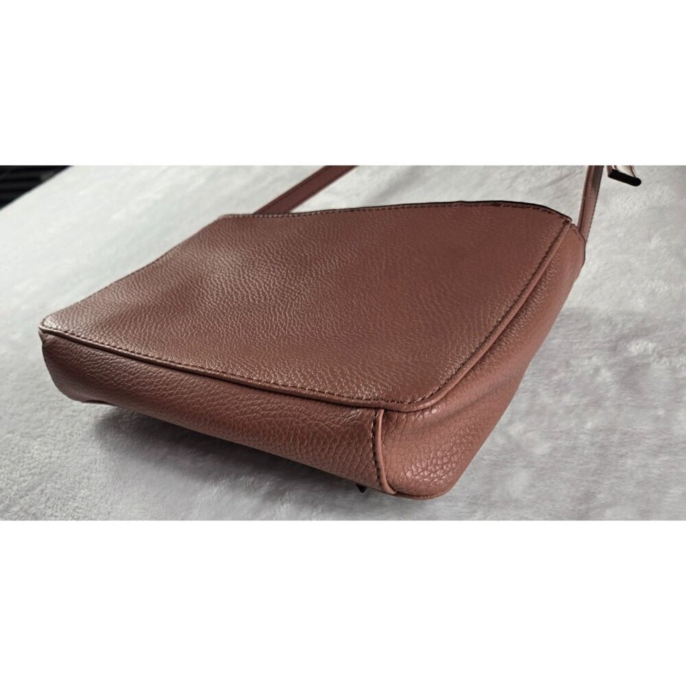 Nine West Crossbody Bag Faux Leather 10"x7.5" Shoulder Purse Adjustable Strap - Picture 8 of 9
